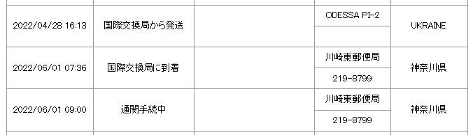 オデーサからだったんですか…
おそらく鉄路でポーランドに出たと思われますが
そのあとどういう経路だったか気になります 