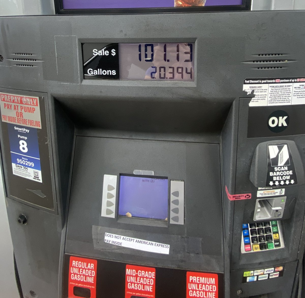 CNasForPA's tweet image. Over $100 to fill up a family car today.  We need change. We need energy independence and a pro-growth economic agenda that puts MORE money into the hands of families, not one that takes it away.