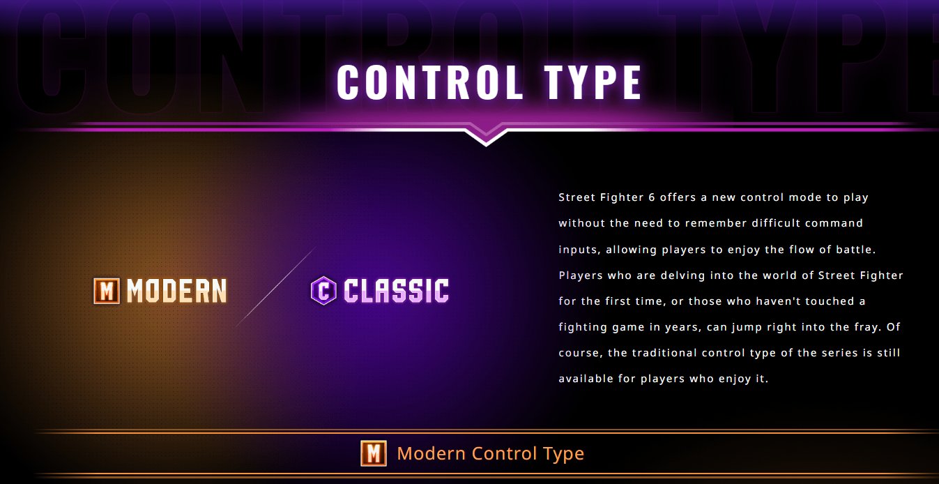 Street Fighter 6 Modern Vs Classic controls: differences and