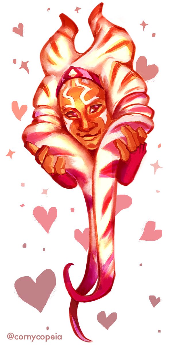 cornycopeia's tweet photo. happy pride month! #ahsokatano https://t.co/OkFFHHs2fr
