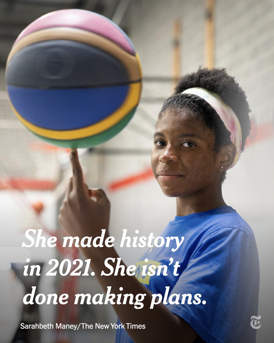 nytimes's tweet image. Zaila Avant-garde was 14 last year when she became the first Black American to win the Scripps National Spelling Bee. Her ambitions do not stop there. She wants to play for the WNBA, work at NASA and develop a way for humans to survive longer in space. nyti.ms/3mcgUfe
