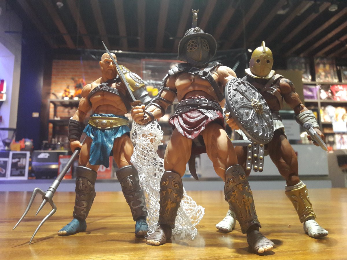 MuliadyK's tweet photo. We who about to die... Salute You!
#gladiator
#xesray
#combatantsfightforglory
#bloodandsand
#godsofthearena
#maximus
#spartacus
#actionfigures https://t.co/qNHMn23Npo