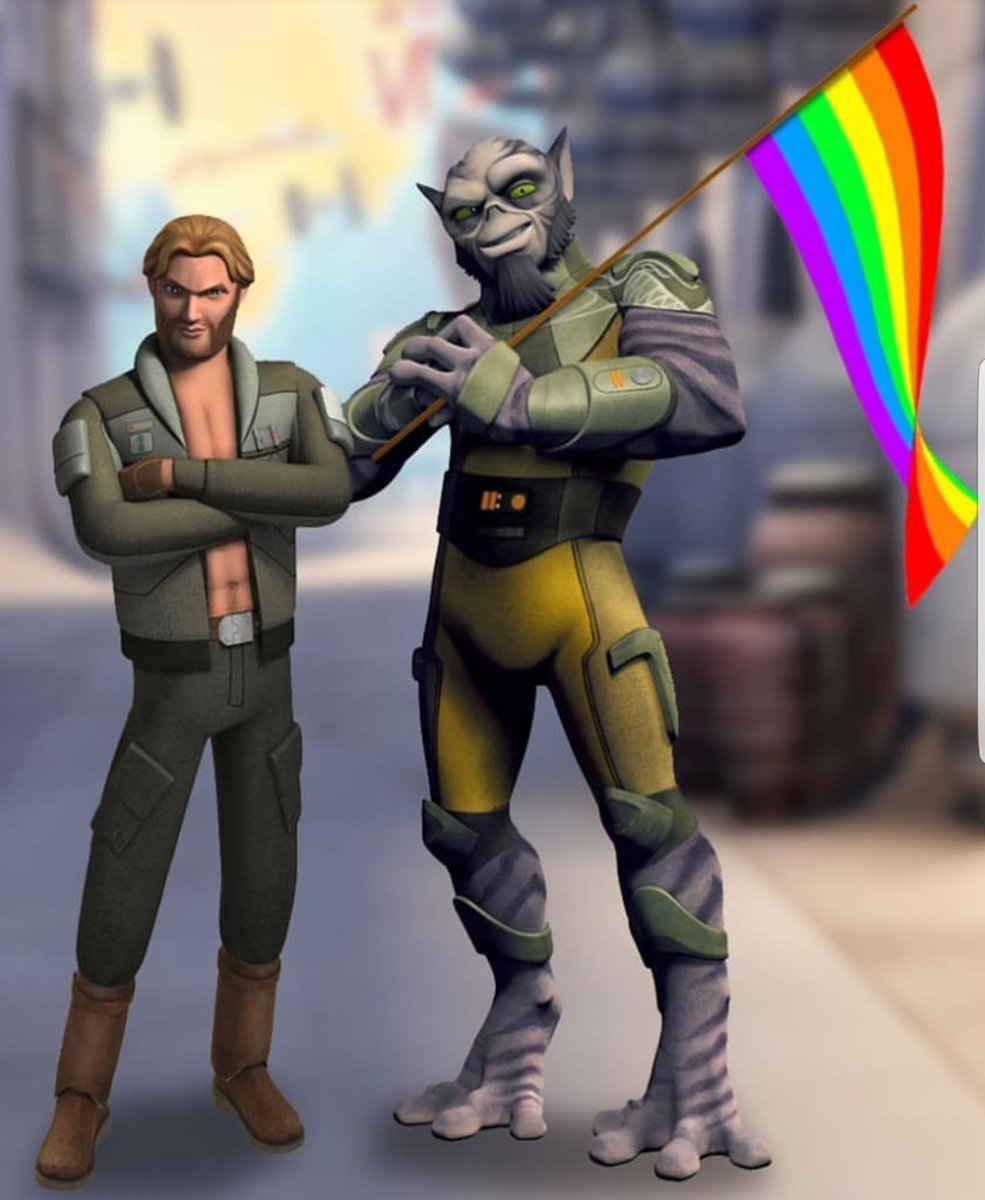 aerionstongue's tweet photo. almost forgot about my favourite star wars pride month meme https://t.co/w6lVZG87eo
