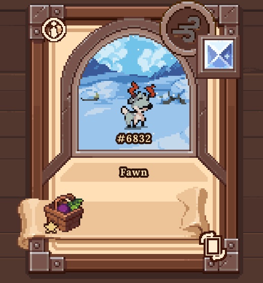 diamondoid_'s tweet photo. My first egg hatch is a really cool Fawn! #DFK https://t.co/gALhilQGqT