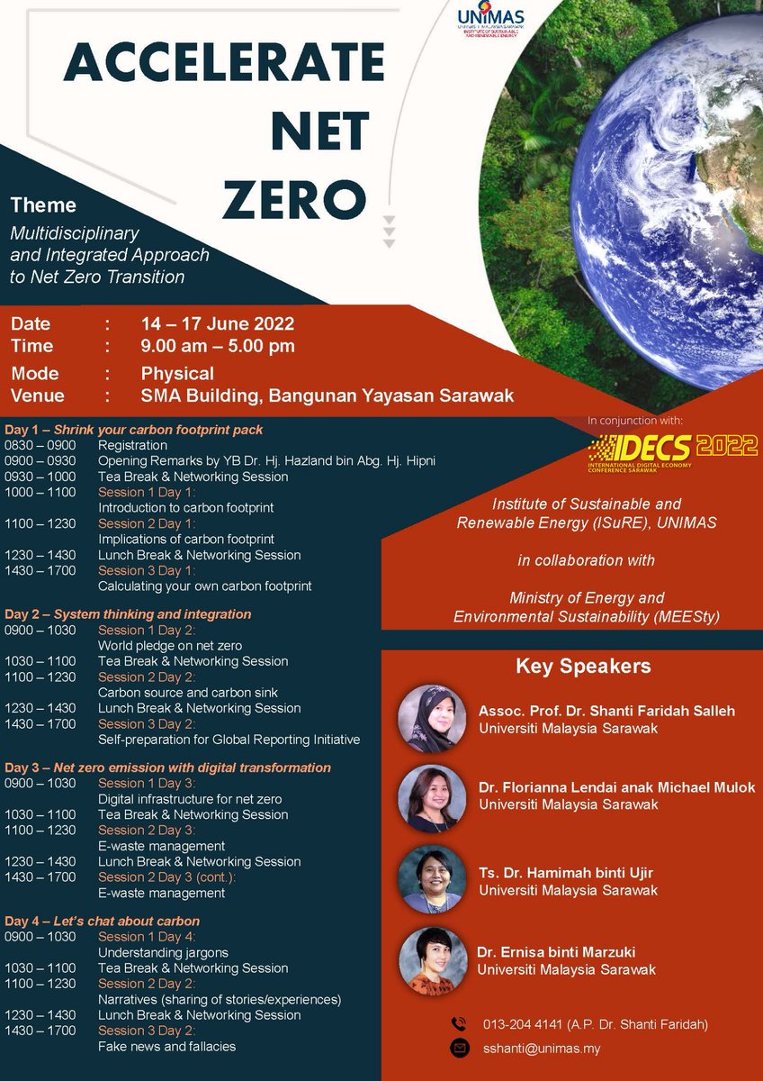 Idecsofficial's tweet photo. #IDECS2022 Satellite Digital Programs in Digital Month: UNIMAS
#IDECS2022 #UNIMAS #Sarawak #IDECSSatelliteDigitalPrograms #DigitalMonth https://t.co/UgzX3jLt02