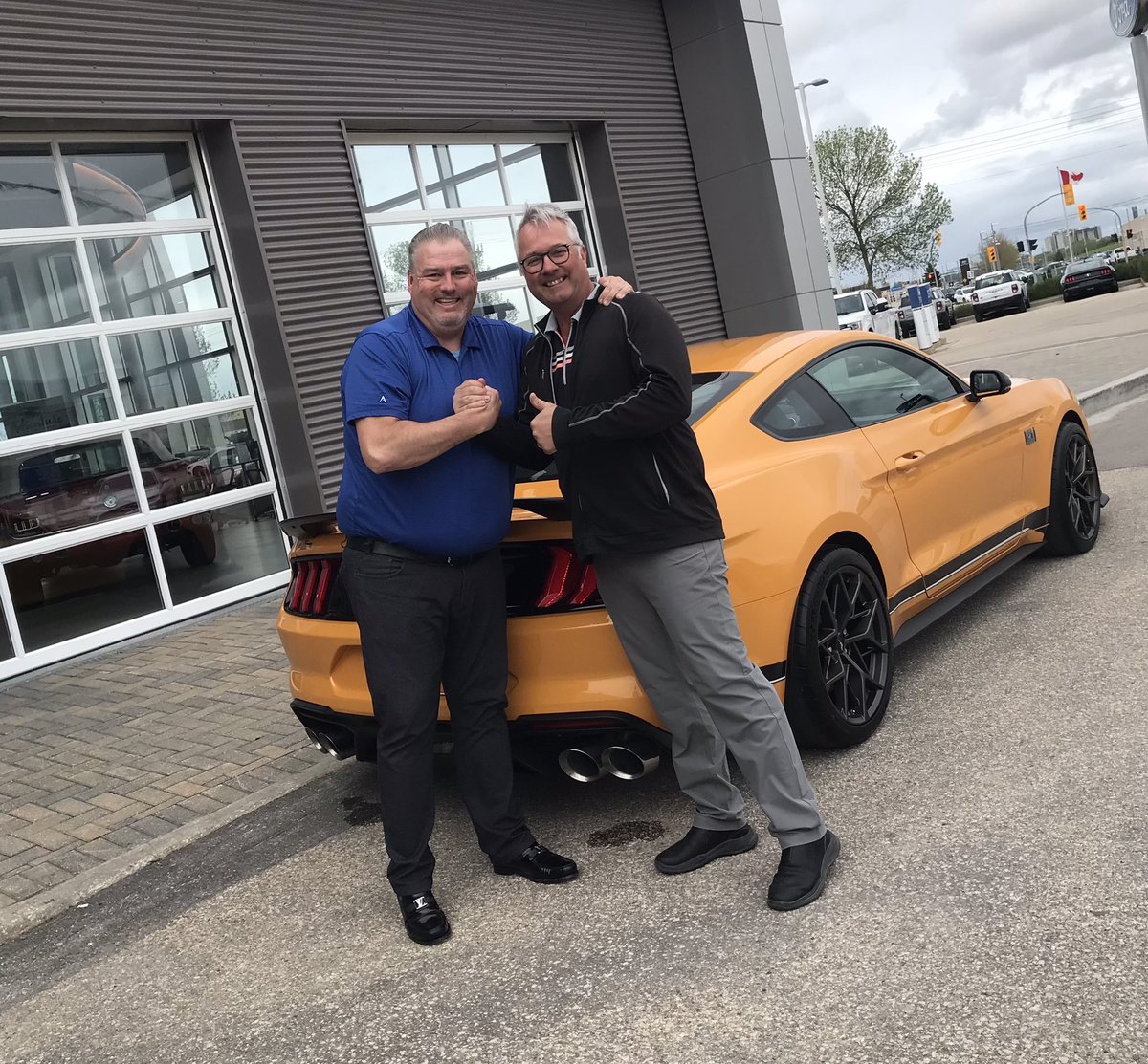 coldrob's tweet photo. Picked it up today! #Mustang #Mach1 #Mid-Town Ford https://t.co/jjMRTTACUH
