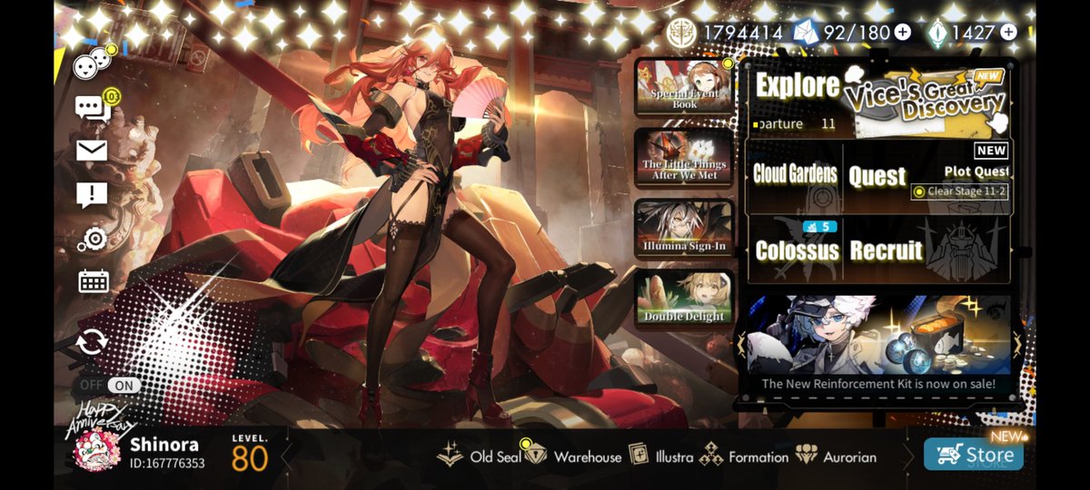 shinorayume's tweet photo. Wrath is one of my first Aurorians I obtained in Alchemy Stars when I first play the game 1 years ago. She may not as strong as other 6* but her back story and her personality totally got me ๐ฅฐ
#AlchemyStarsSplendor https://t.co/JIM1MR1BPq