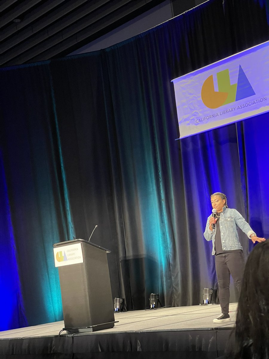 DJZibaZ's tweet image. “We all have a voice. It’s up to us to decide how we want to use it.” -@MindaHarts #CLA2022Conference