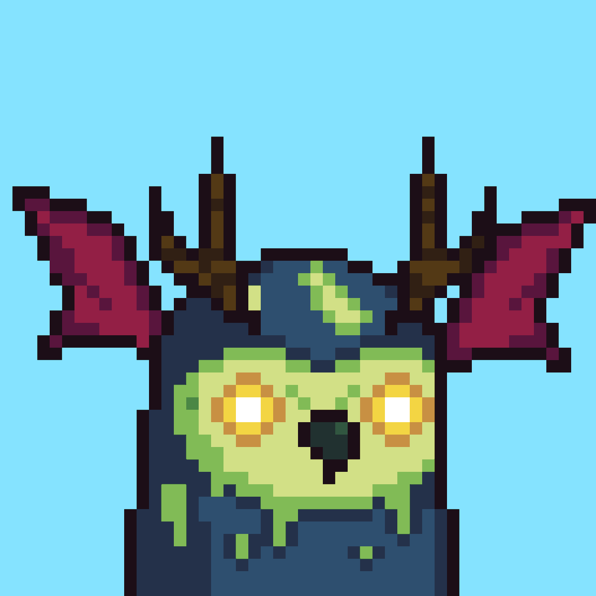 !Hoolloween came early... 

¡¡¡¡NON∀ uooS ʎɹǝʌ ʇuıW ˙˙˙˙˙ǝɹǝɥ uo ƃuıoƃ sı Ⅎ⊥M

#WTF #MutantBirdsWTF #NFTs #NFTcollections #NFT  
#BirdTown #GoblinfollowBirds