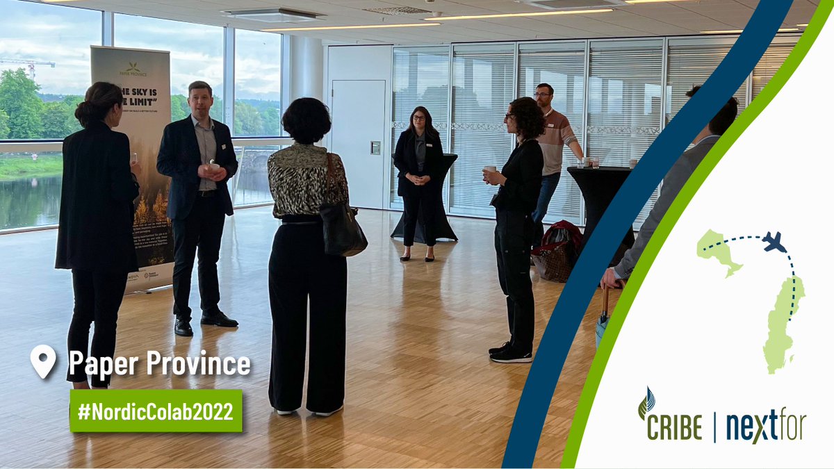 What is "common ground" for Karlstad and Northern Ontario? The forests! 🌲Karlstad, home to @PaperProvince, and Northern Ontario home to <a href="/CRIBE_Biomass/">CRIBE</a> are both surrounded by the boreal forest and its associated ecosystems. But what else might we have in common? 
#NordicColab2022