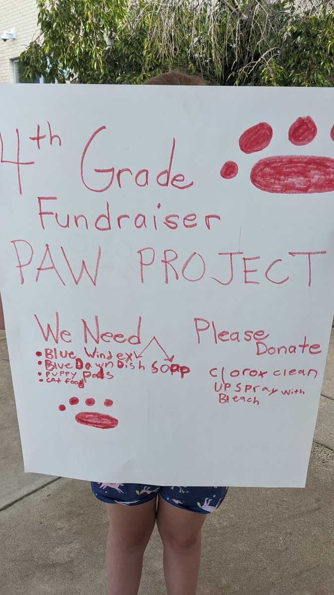 CFletcherMiller's tweet photo. Our @MiddleCreekES 4th graders are collecting items for rescued dogs and cats. Please donate if you can! https://t.co/gRuC1epMlE