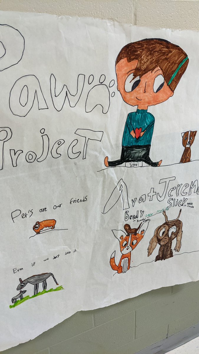 CFletcherMiller's tweet photo. Our @MiddleCreekES 4th graders are collecting items for rescued dogs and cats. Please donate if you can! https://t.co/gRuC1epMlE
