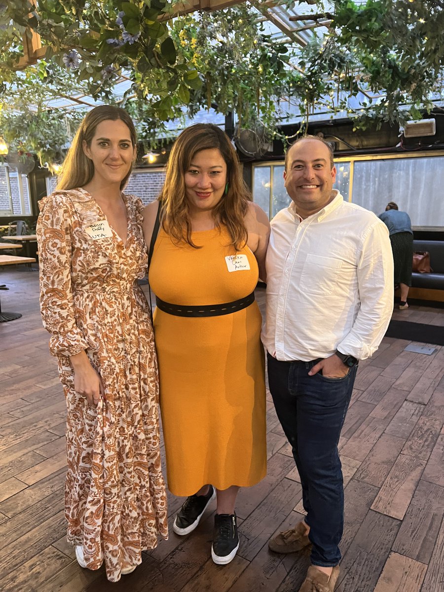Vanessa Chan (@vanjchan) on Twitter photo It’s “meet your agents” day, and I have the best ones (no bias only truth)!!!! And today was the singularity where somehow they’re all in the same place at once?? And near me?? 🥰 🥹
(<a href="/michellebrower/">Michelle Brower</a> @imaginarysmd <a href="/AddisonDuffy/">addison duffy</a> <a href="/richmanj/">Jason Richman</a>) It’s “meet your agents” day, and I have the best ones (no bias only truth)!!!! And today was the singularity where somehow they’re all in the same place at once?? And near me?? 🥰 🥹
(<a href="/michellebrower/">Michelle Brower</a> @imaginarysmd <a href="/AddisonDuffy/">addison duffy</a> <a href="/richmanj/">Jason Richman</a>)