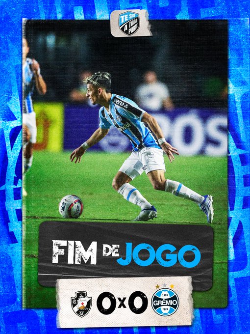 Grêmio sofre para empatar com o Vasco e chega a cinco jogos sem vencer na Série B