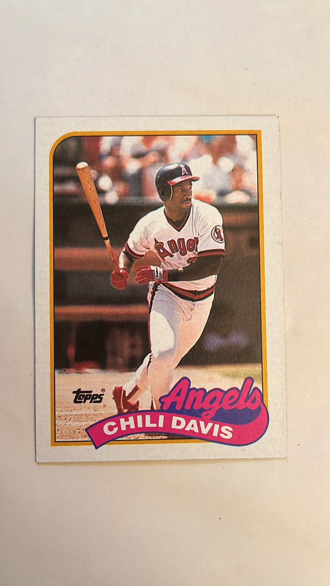 TheRealTempleW's tweet photo. Chili Davis had his first grand slam on April 9th of 1982. Also had an awesome name. https://t.co/KgxIrHEgZW