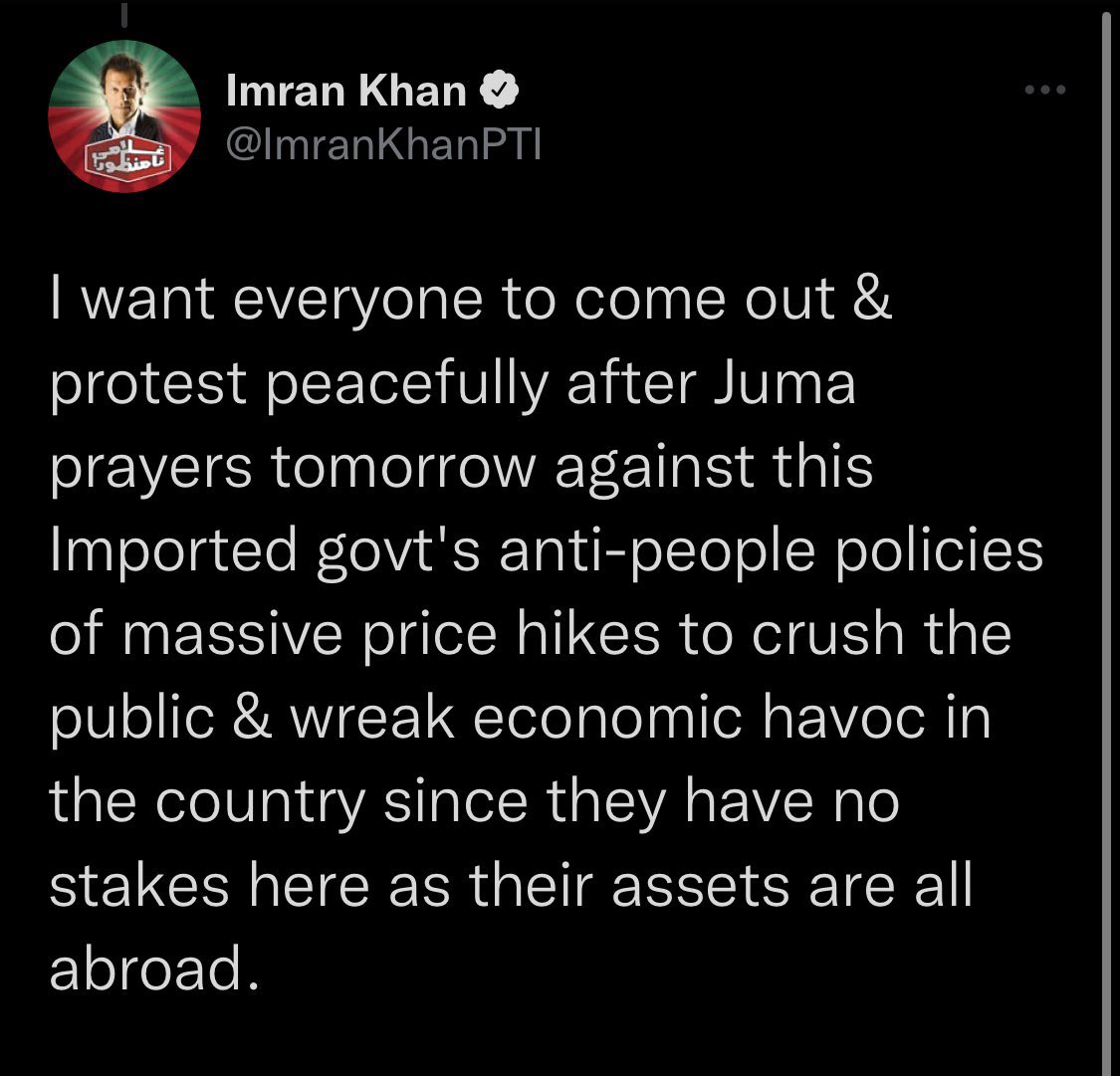 HammadTanveer20's tweet photo. #امپورٹڈ_حکومت_نامنظور https://t.co/fUfayea4PC