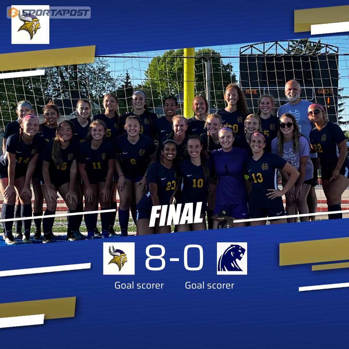 2022 MHSAA District 21 Champs! Moving on to regionals on Tuesday!  Amachree ⚽️⚽️⚽️
Archambault⚽️
Fant⚽️⚽️⚽️
Jacob⚽️

Assists: Amachree, Archambault, Doran(2), Kaletovic , Novak, Pavlik.   
The defense &amp; goalkeeper Maloney with their 12th shutout of the season @MISoccerCentral