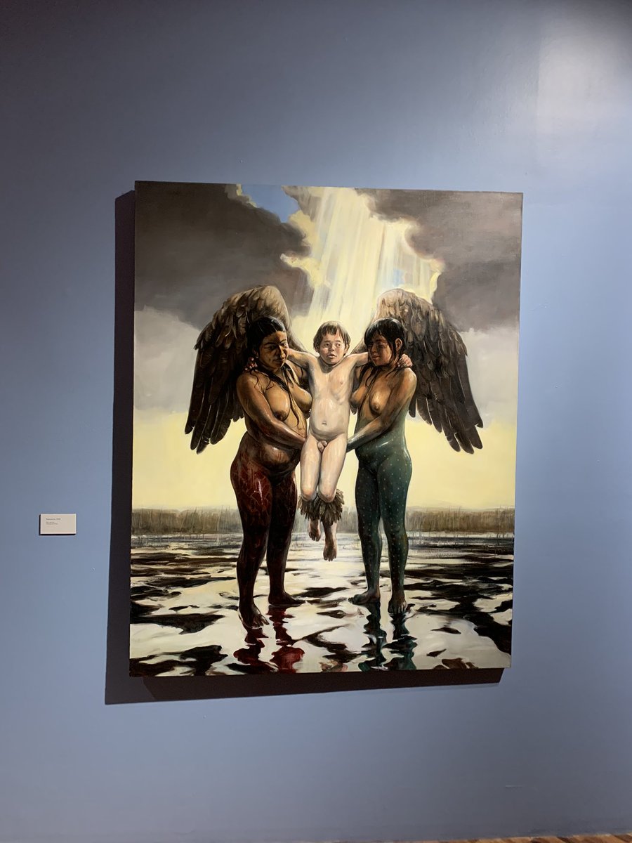 brendasalazargl's tweet photo. De “La Madre Pródiga” en el @MuseoCiudadMX #2008 a “Vértigos de mediodía” en @museoAmodernoMX #2022, un largo camino con #DanielLezama https://t.co/DtnXAfWaff