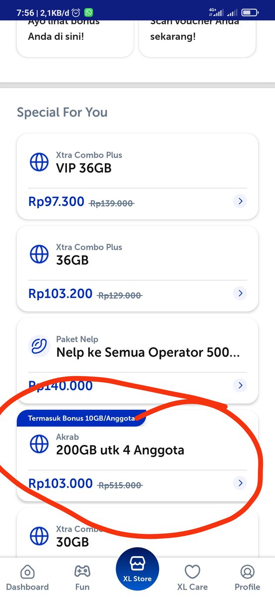 Pagiii min <a href="/myXLCare/">myXLCare</a> ini serius promo nya min???