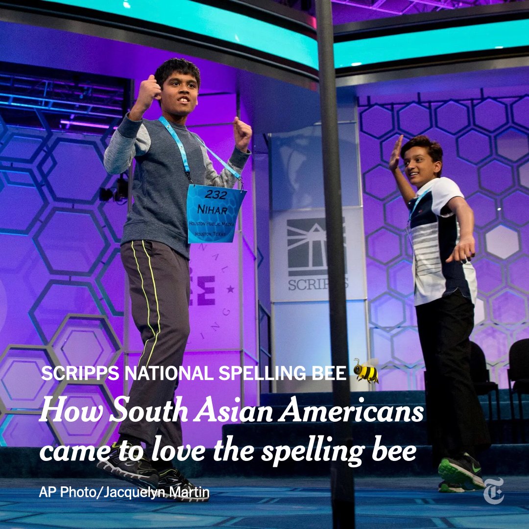 The New York Times on Twitter "The Scripps National Spelling Bee has
