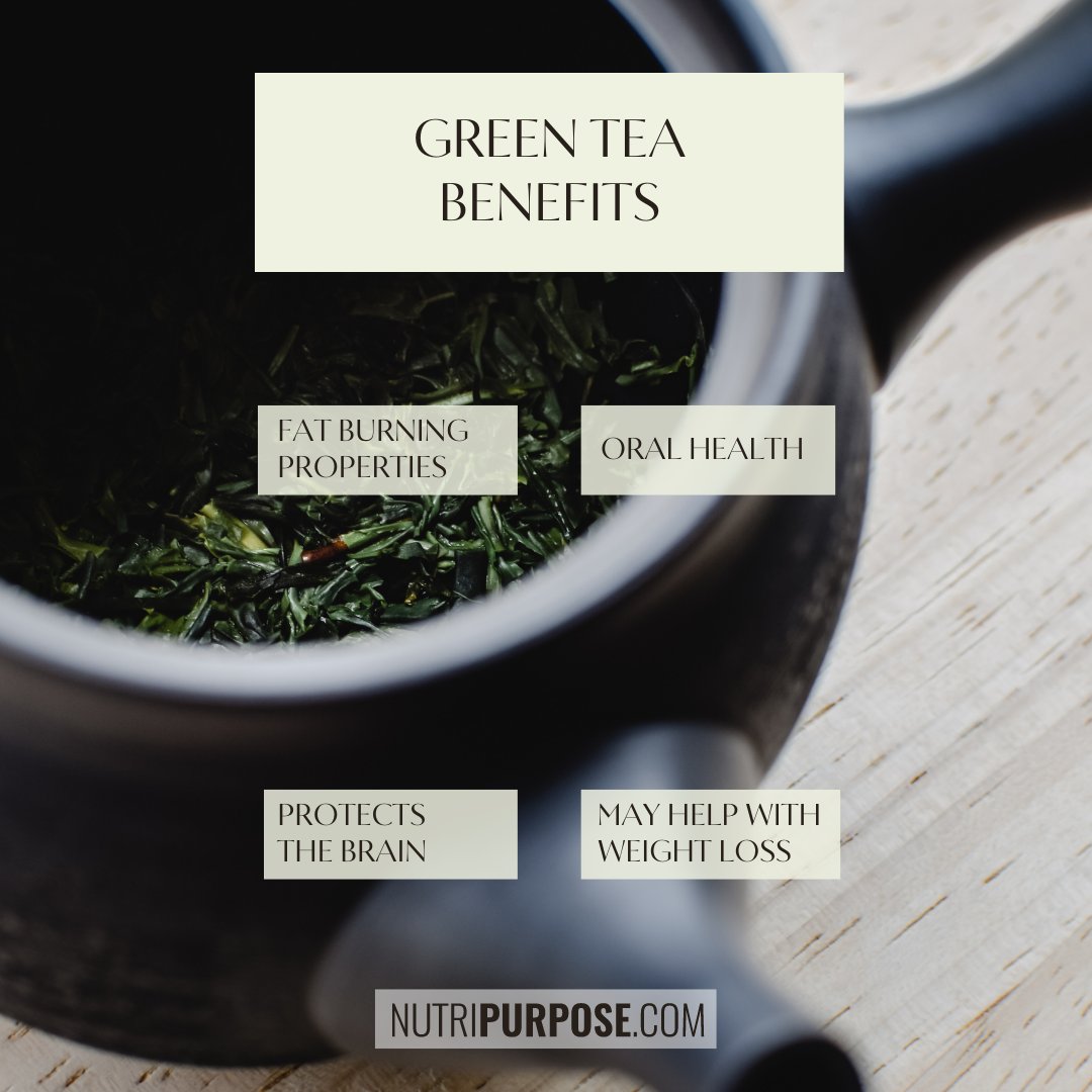 NutriPurpose's tweet photo. Green Tea Benefits!
Website: https://t.co/Gxq5Rs9f32
#detoxtea #detox #healthylifestyle #weightloss #fitness #tea #weightlossjourney #detoxyourbody #nutraburst #kuruscepat #teatox #diet https://t.co/PrNwCUhJpY
