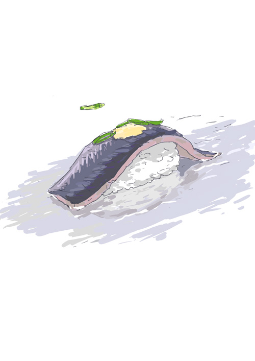 「薬味航空隊着艦 」|美浜麻知のイラスト