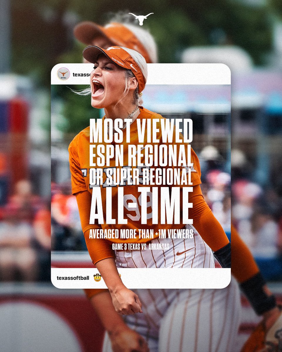 TexasSoftball's tweet photo. all eyes on Texas 🤘

#HookEm https://t.co/s6U1hQsxHh