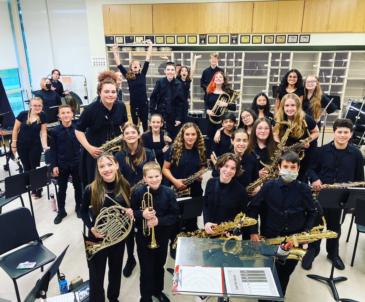 HigginsBand's tweet photo. Congratulations to the 2021-2022 Higgins Jazz Ensemble on a great concert tonight and a great year! #bandpride #bandisback #higginsjazz https://t.co/8T439c8hfa