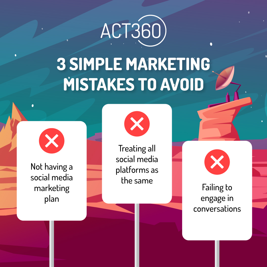 act360nepal's tweet photo. Common social media marketing mistakes that you should avoid.

#ACT360 #DoAwesomeThings #DigitalMarketing https://t.co/yDBwbmPQQM
