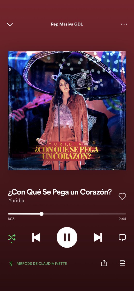 CigaIvette's tweet photo. #ConQueSePegaUnCorazón amo su voz en este género que es el mejor del mundo 🌍 mundial Yuridia Flores perrisimaaaa … Yuridia Guadalajara Fan Club Oficial te espera con ansias https://t.co/vogGv0GvUi