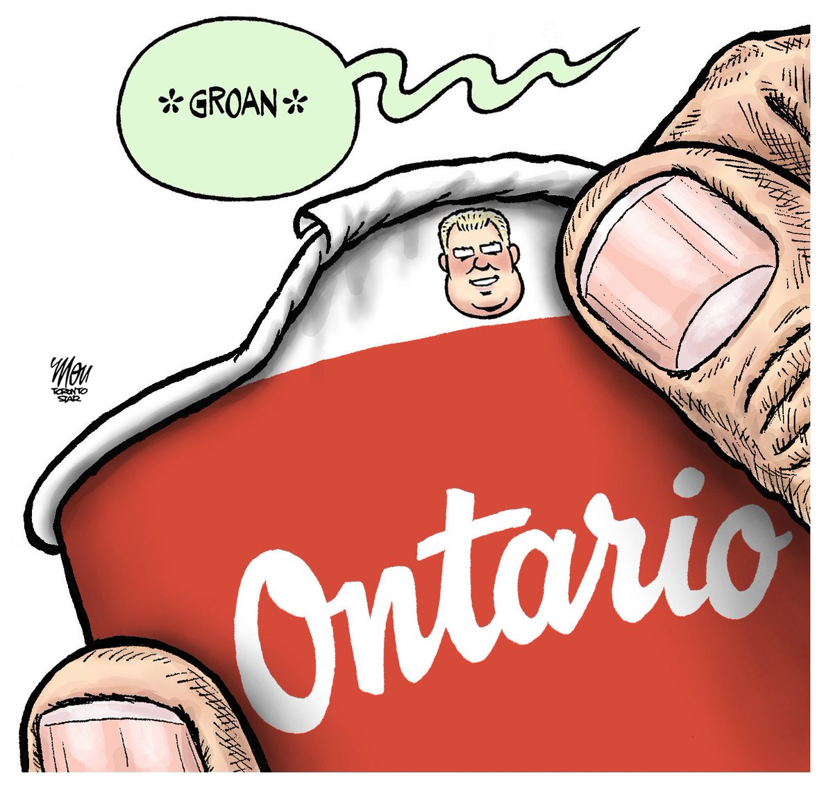 Please enjoy my #OntarioElection2022 cartoon for Friday's <a href="/TorontoStar/">Toronto Star</a>