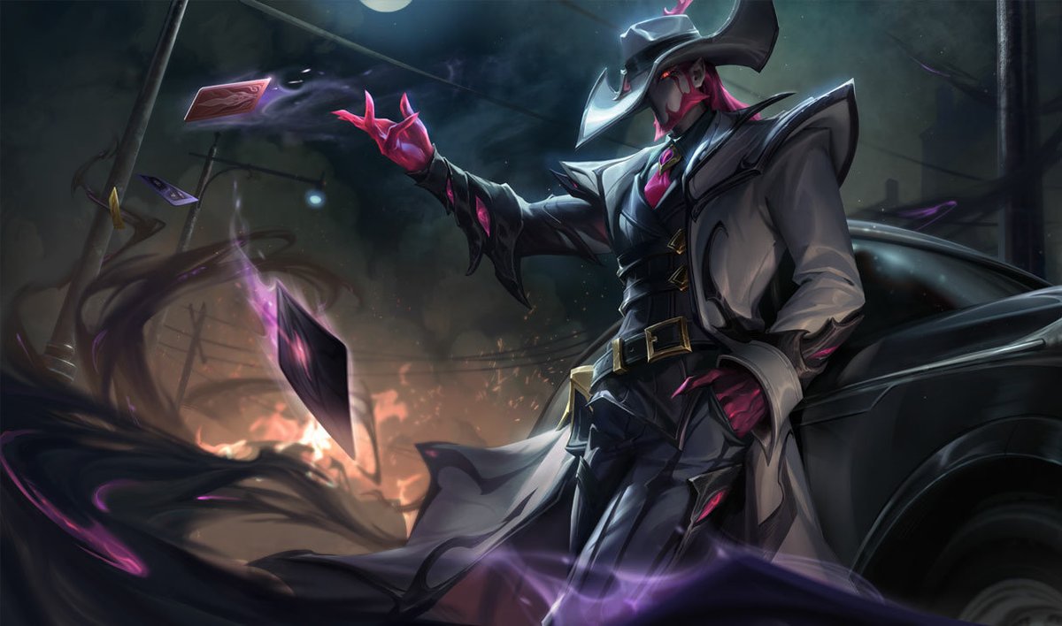 QueerM_OTD's tweet photo. Today's MLM character is Twisted Fate from League of Legends!
He is Bisexual! https://t.co/xUBQ3lRhWI