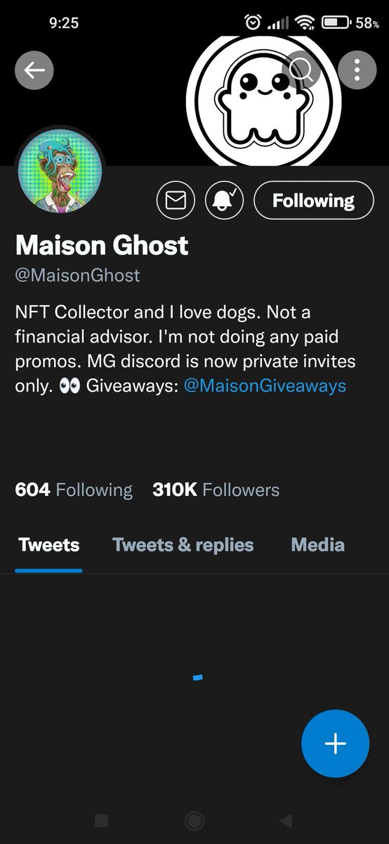 JicW007's tweet photo. @MaisonGhost It has always been on since I started following you Maison!! https://t.co/T1NHVLIQgV