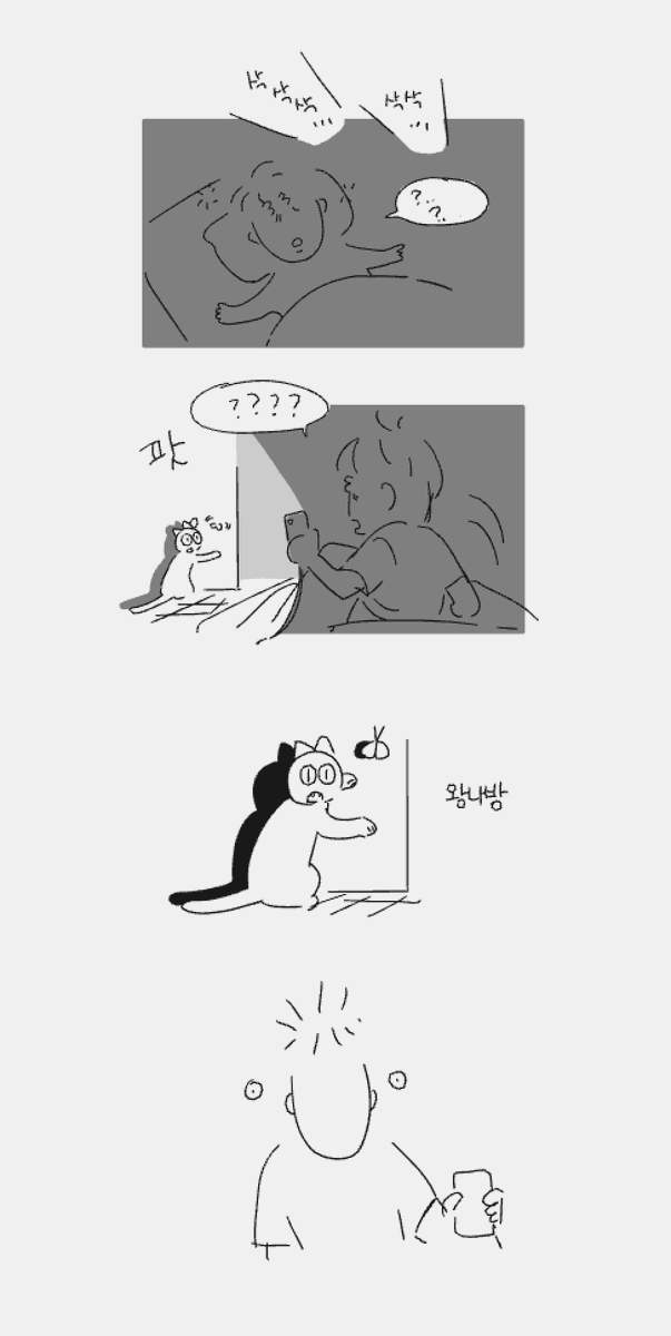 새벽에 있었던 일 