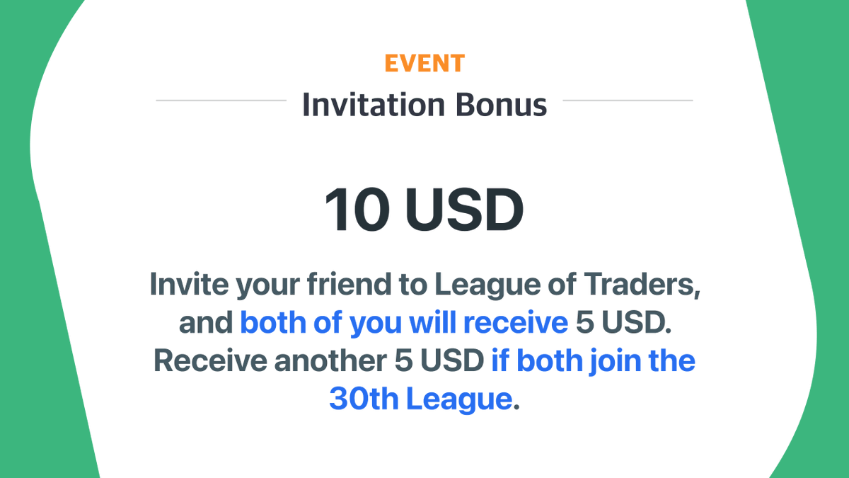 leagueoftraders's tweet photo. Our 30th League has begun and there's still time to sign up! First place will be awarded 300 USD on top of the growth you earn for trading. Refer a friend for a 10 USD bonus!
Join now: https://t.co/8GuJsmKS7v
#cryptotrading #competitivetrading #tradingcompetition https://t.co/XmqIQIIzwe