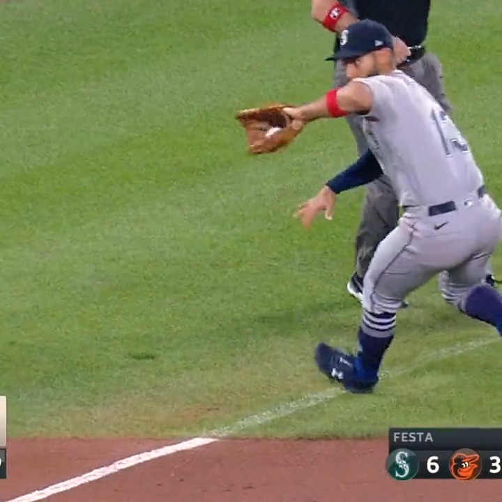 Seattle Mariners on Twitter "Abraham was clutch in the field last