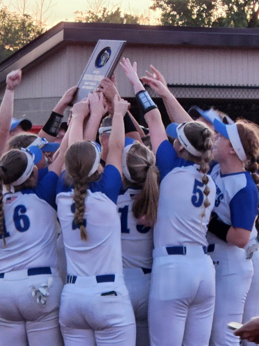 Special group of players and coaches!  Great job <a href="/knightsoftball/">Oak Creek Softball</a>