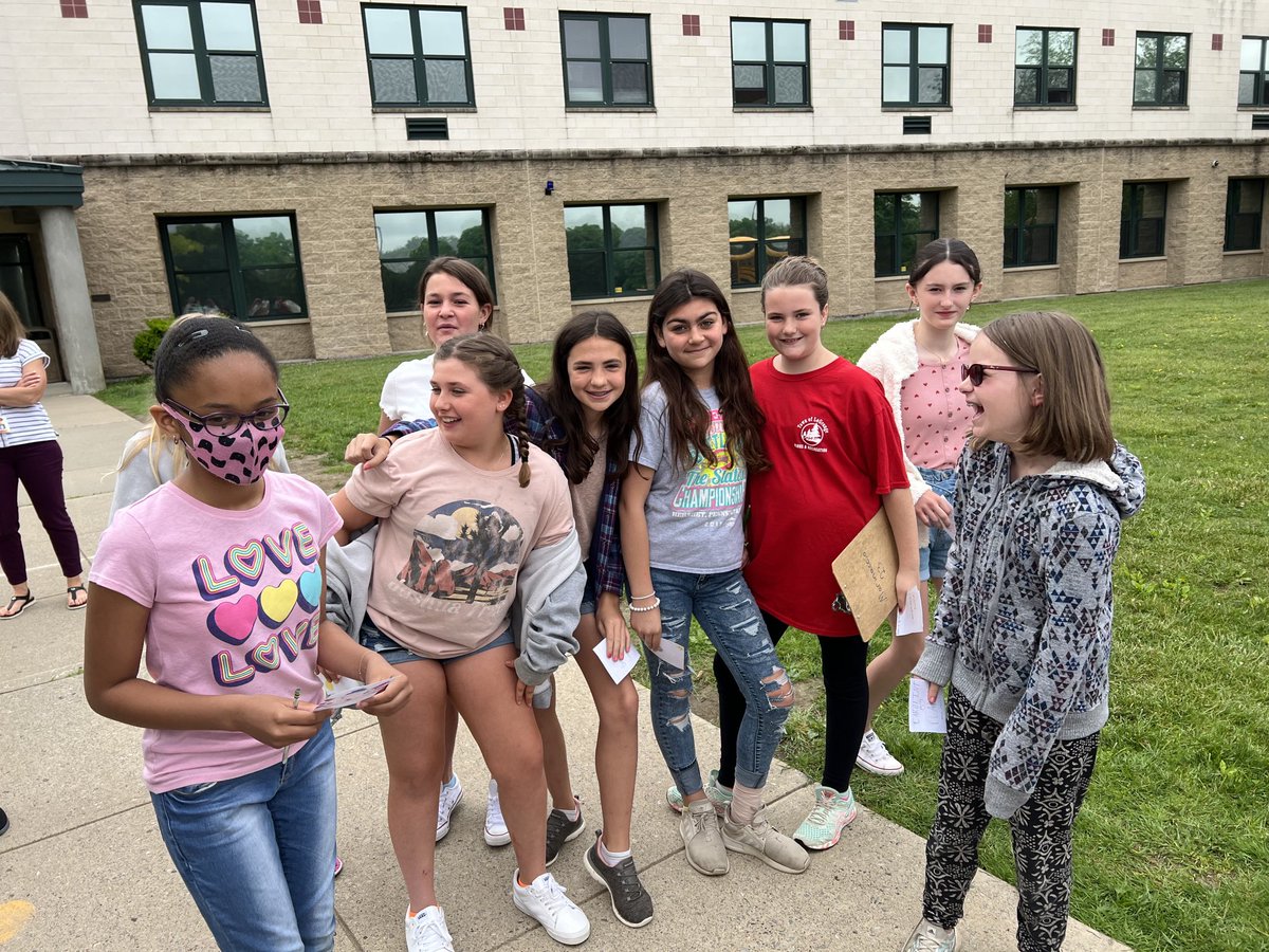 Ms_vanDoren's tweet photo. Current 5th graders welcomed next year’s 5th grade at the math carnival. https://t.co/7DXnbuMTtr