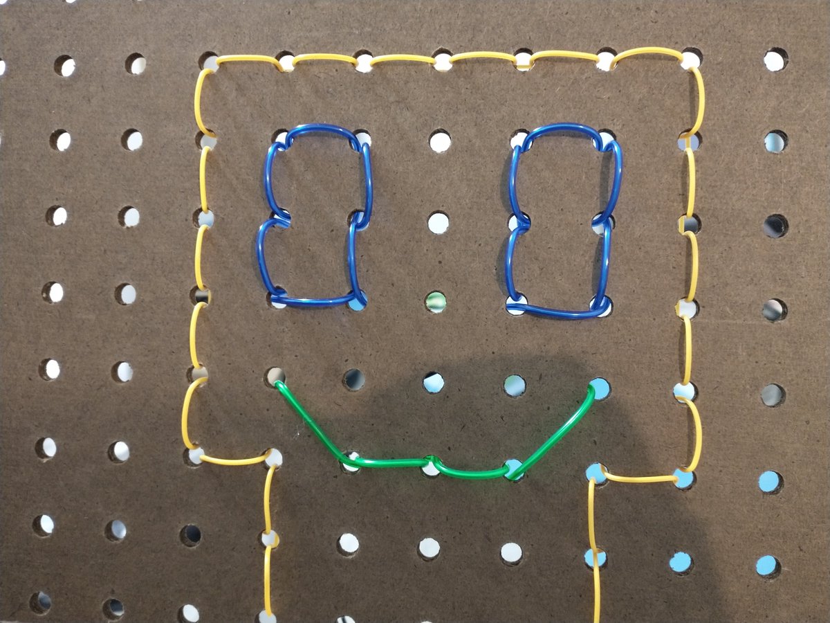 thinklearndo1's tweet photo. Thanks @adafruit for letting me show off my EL wire on pegboards idea yesterday on show and tell! I did manage to put up some simple info on it on my Make Projects page: https://t.co/i20YJxEdf2 Here's my attempt at a glowing robot head :) https://t.co/0ESfzvqSBg