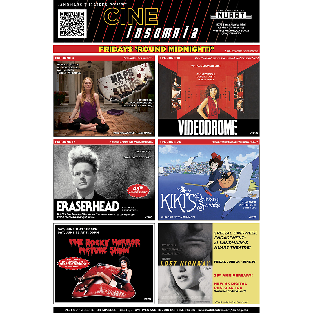 Midnight Madness at Landmark's #NuartTheatre continues this June on Fridays (and Saturdays)! Check out the Lineup here: Get Tickets: fal.cn/3p9jO