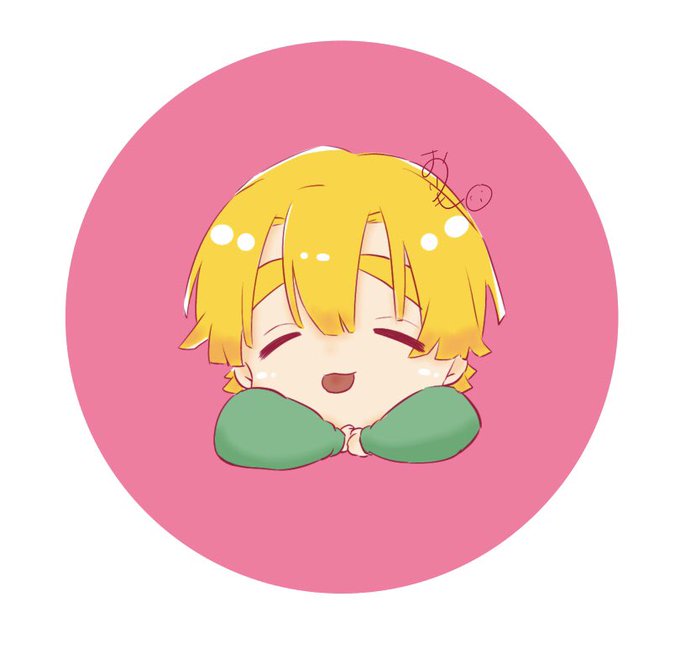 お芋さんがTwitterに投稿した我妻善逸(鬼滅の刃)のイラスト。