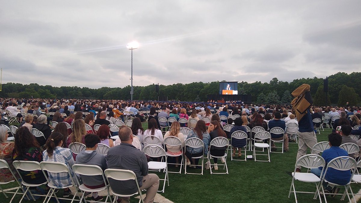 Graduation is underway!!! So proud of the class of '22!