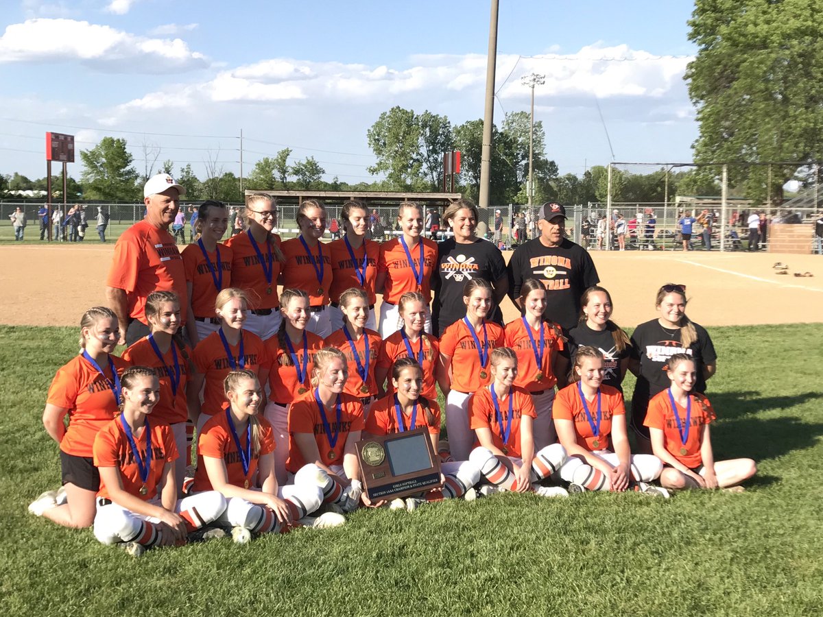 bucketbutt21's tweet photo. 🥎Congratulations ⁦go out to @WinhawkSB⁩ 2022 Section 1AAA Champs! State Ticket Punched ☑️ Keep rolling Hawks!🥎 https://t.co/lagKjd70O2