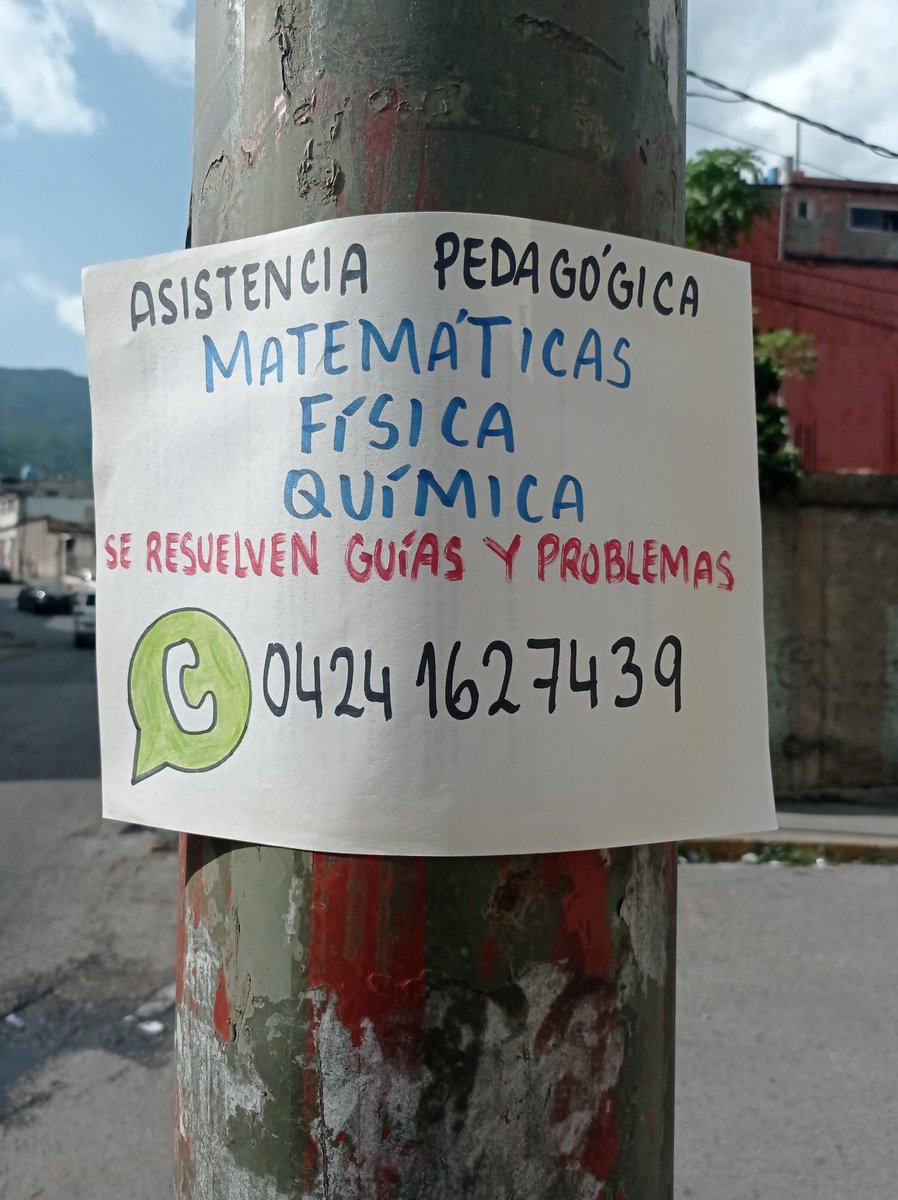 ✨Caby✨ Gabriela es pa' pelear 🤣 (@cabygaviota) on Twitter photo Holiiiis! Hoy vi a un muchacho, pegando estos carteles por la Av. Baralt y San José, en todos los postes. Que tal si lo ayudamos con RT para que pueda conseguir mucha gente a quien apoyar con sus conocimientos y así ganarse un dinerito? <a href="/alexagomez2000/">@AlexaGómez2000</a> <a href="/OriStark_/">👑Ori🍺</a> <a href="/Rebeca_78/">❄️🐺𝑩𝒆𝒌𝒂𝕾𝖓𝖔𝖜🐺❄️</a> Holiiiis! Hoy vi a un muchacho, pegando estos carteles por la Av. Baralt y San José, en todos los postes. Que tal si lo ayudamos con RT para que pueda conseguir mucha gente a quien apoyar con sus conocimientos y así ganarse un dinerito? <a href="/alexagomez2000/">@AlexaGómez2000</a> <a href="/OriStark_/">👑Ori🍺</a> <a href="/Rebeca_78/">❄️🐺𝑩𝒆𝒌𝒂𝕾𝖓𝖔𝖜🐺❄️</a>