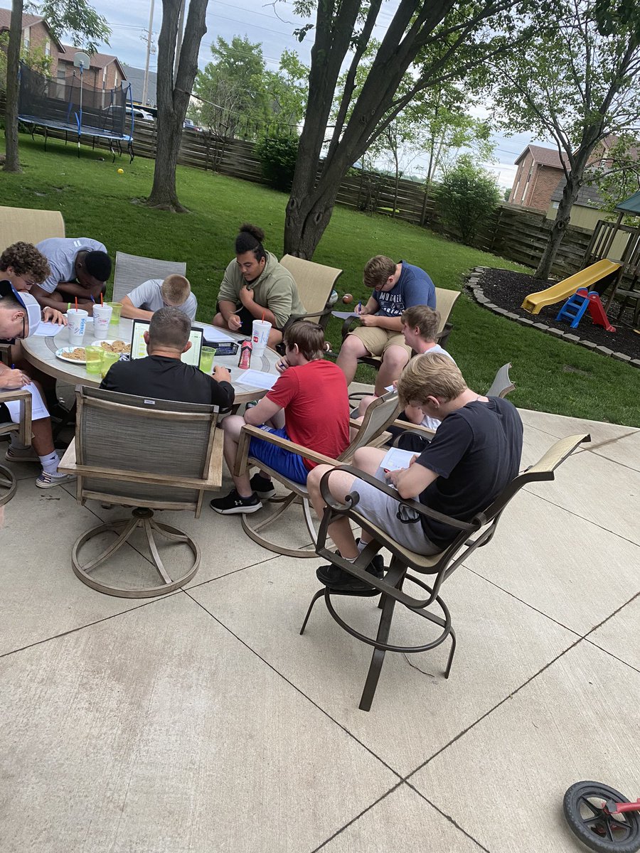 FBSpartans's tweet photo. Annual Accountability Draft…Great Kids…Great Perspective…Top Shelf Food…😎👊🏼 #TNT https://t.co/LVhZkmImzY