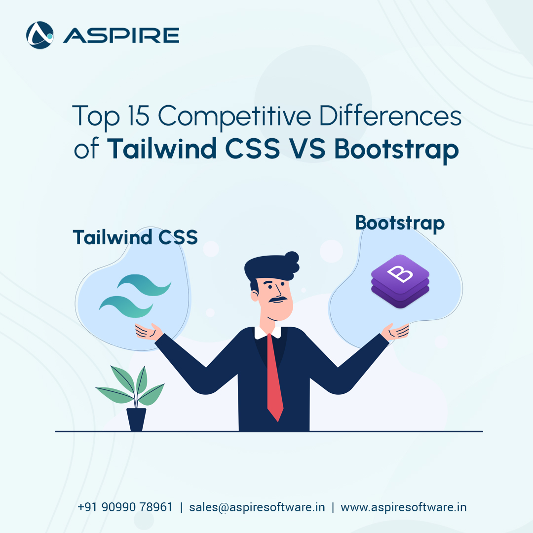 aspiresoftserv's tweet image. Top 15 Competitive Differences of Tailwind CSS VS Bootstrap
bit.ly/38FBYI4
Contact us for FREE QUOTE for #HireReactDevelopers and #ReactDevelopmentServices
#aspire #aspiresoftware #aspiresoftserv #difference #tailwindcss #bootstrap