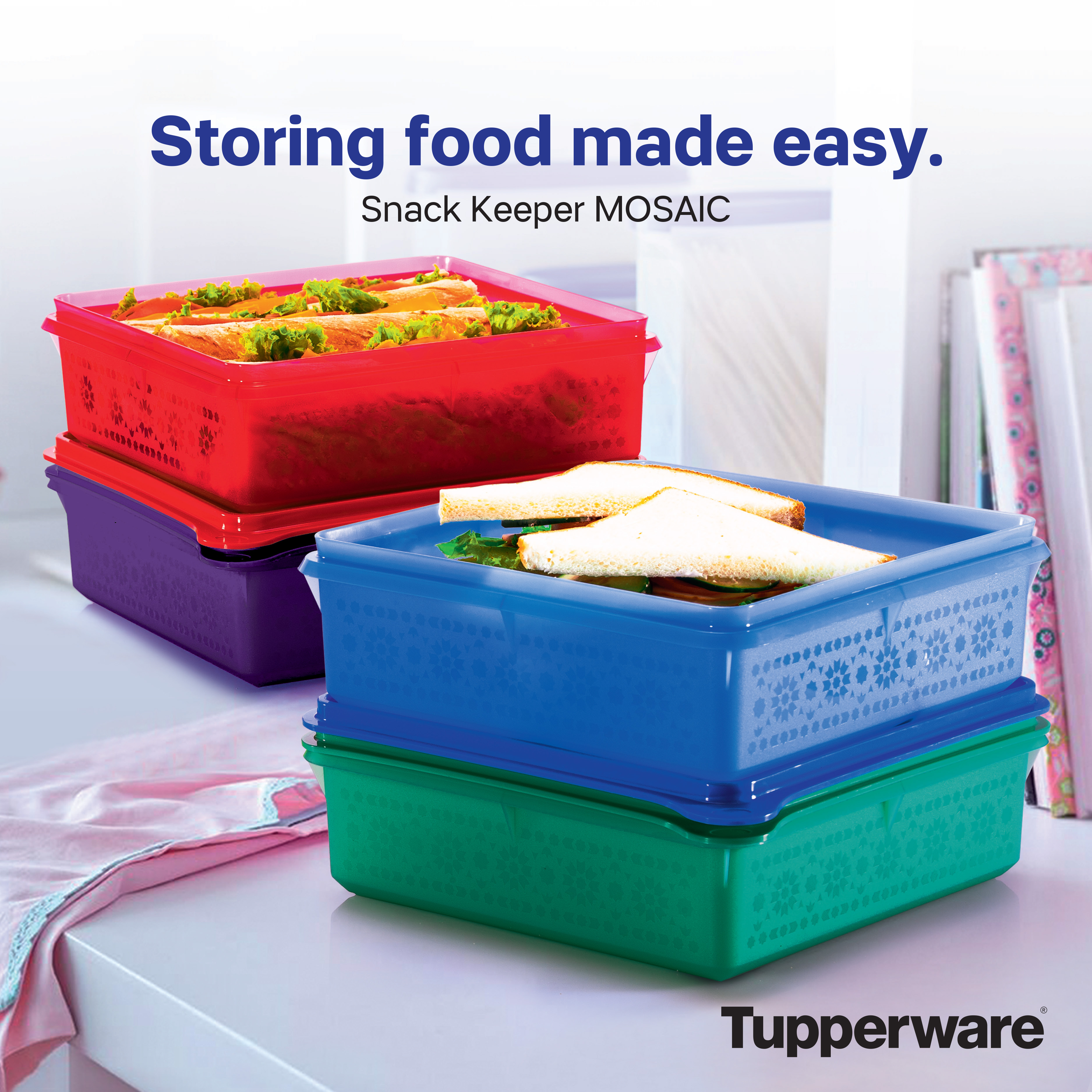 Our Snack Keeper Mosaic has a - Tupperware Philippines