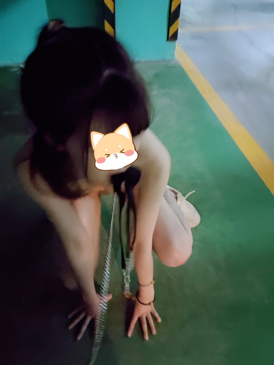 2Gt8k's tweet photo. 第一次被爸爸牵出门的母畜贱贱兴奋又紧张 好奇的四处张望 爸爸让小母狗把内裤也脱掉，母畜叼着自己沾满淫水的小内裤 感觉真的是太淫荡下贱啦~汪呜૮⑅ᴗ  ̫ ᴗ⑅ა🐾👅💕 https://t.co/qXkqPyGPbW