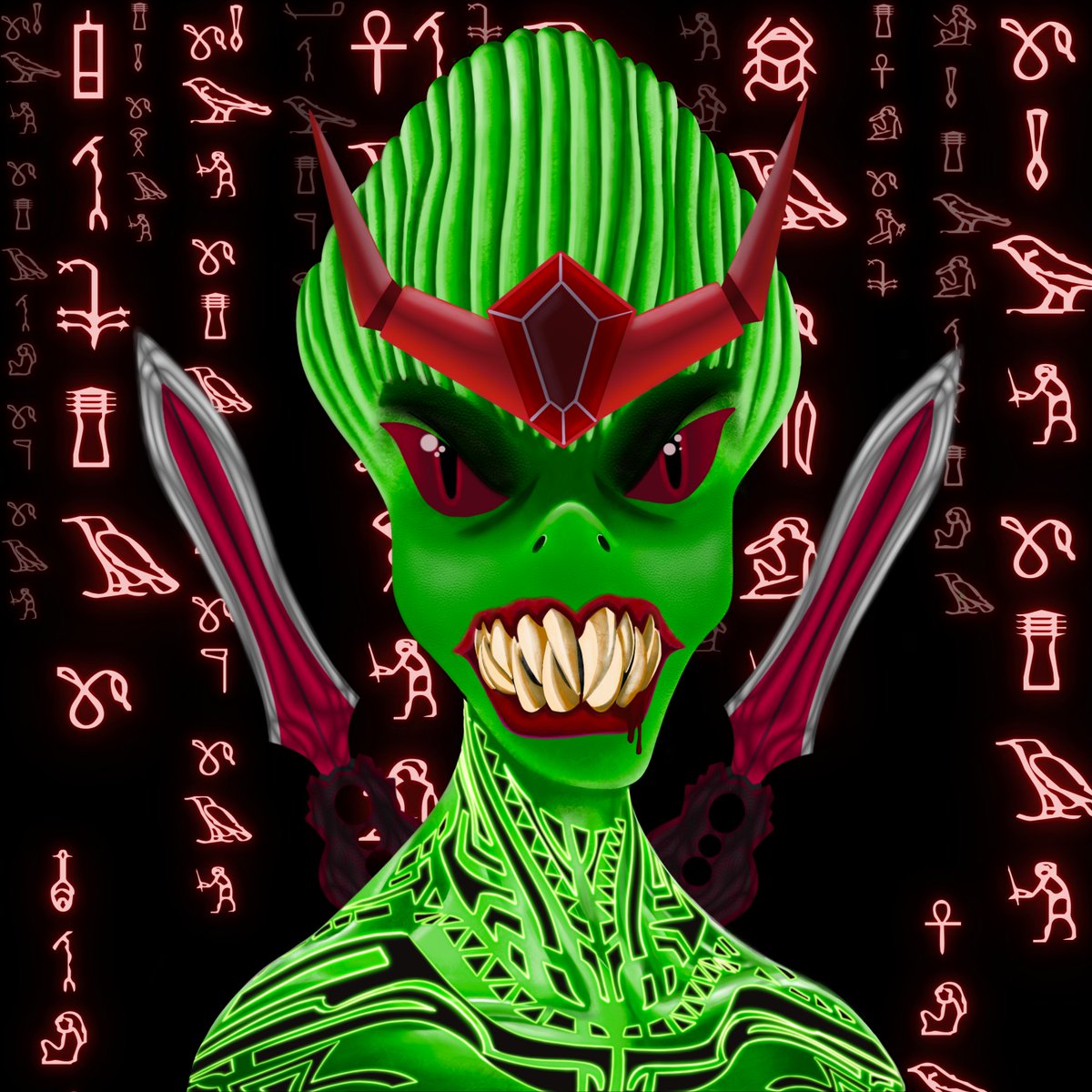 The Rai'ten Ruby is one of the most valuable gems in the universe. The gem is said to have mystical elements, only the wealthiest Bomani will own such a treasure.

Big announcement coming soon...

#NFTCommunity #FreeMint #Metaverse #nftart #NFTGiveaways