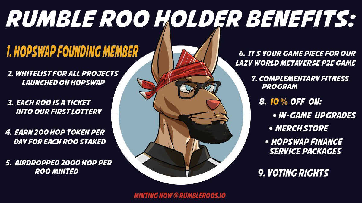 HopSwapFinance's tweet photo. ⬇️🦘⬇️🦘⬇️🦘⬇️🦘⬇️🦘CHEK OUT THE UTILITIES ON OUR FOUNDING                                  🥊RUMBLEROOS 🥊 https://t.co/O33cGBeYAQ